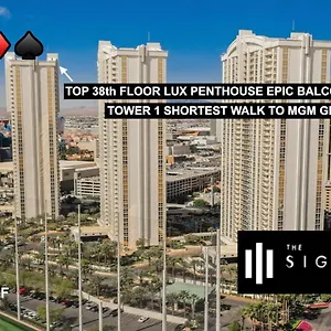 Signature Mgm 38th Floor Penthouse Lux+ Balony Strip View + No Fee Las Vegas